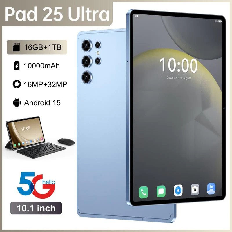 Dieses Tablet kann damit umgehen.  16 GB RAM und 1 TB