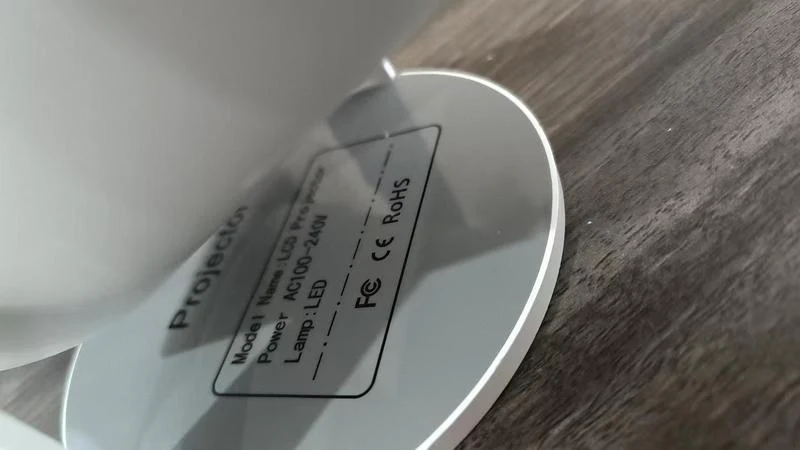 [European Warehouse] NIKLOK Mini Portable Projector 4K/290 ANSI, with WiFi 6, BT5.0