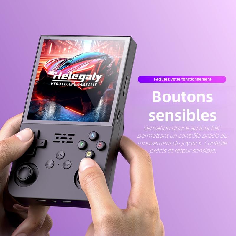 Triomind - console de jeu portable rétro K40MAX, écran IPS de 4 inch