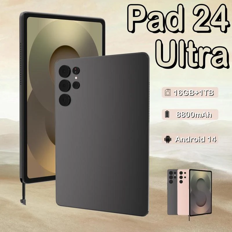 pad 24 ultra Werbung 5G Smart Tablet 10,5 Zoll Original Handy 16GB + 1TB