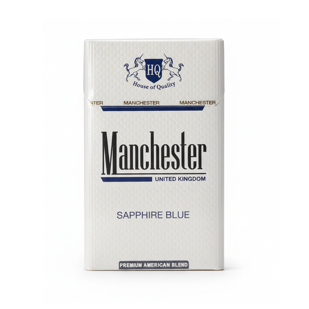 Manchester sapphire blue