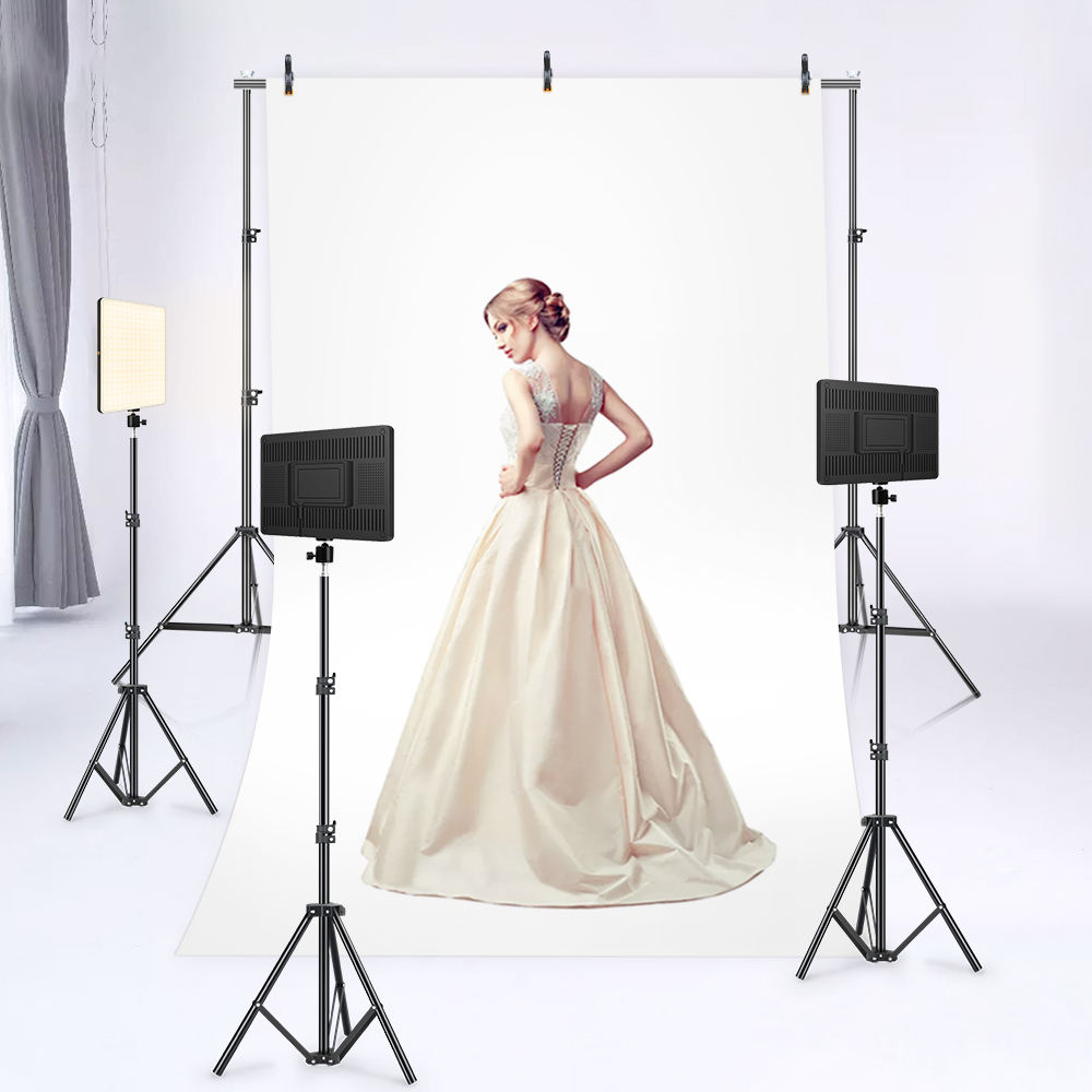 LED Video Light With Professional Remote Control Dimmable Panel Lighting Photo Studio Live Photography Fill Lamp M24