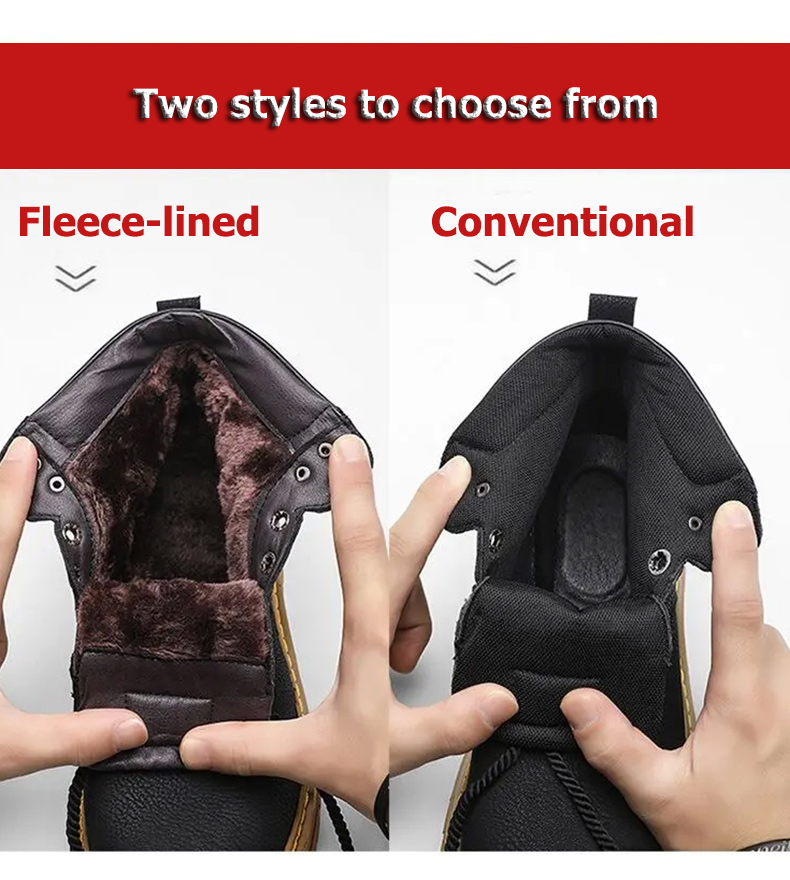 Men's Genuine Leather Combat Boots – Durable Military Tactical Work Boots