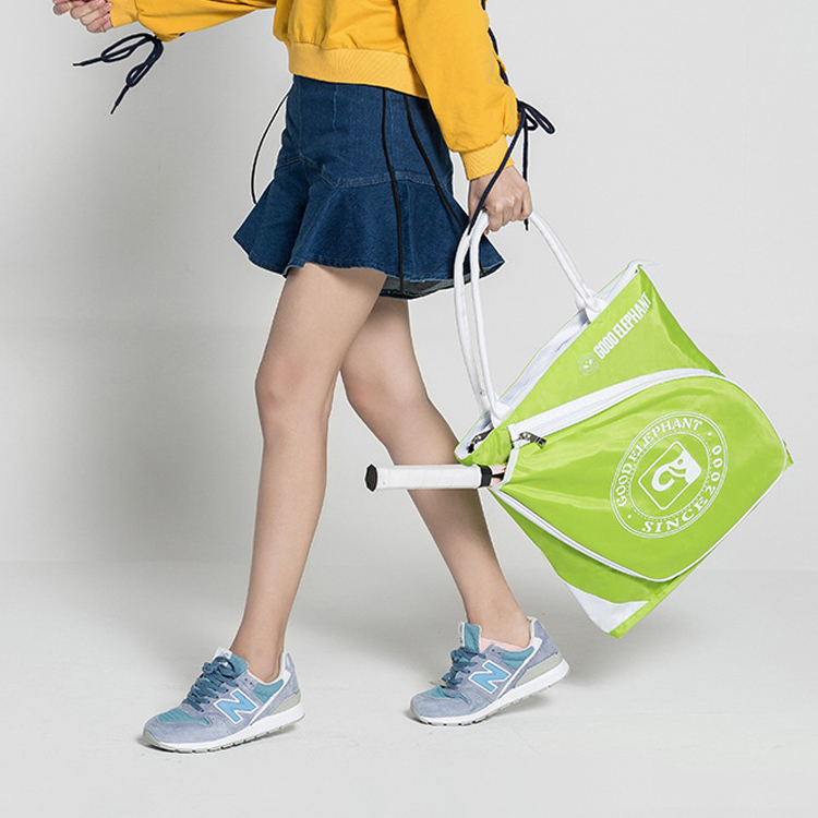 Multi-Purpose Racket Bag, Tennis & Badminton Racquet Gym Bag, Portable Sports Duffel Tote with Shoe Compartment