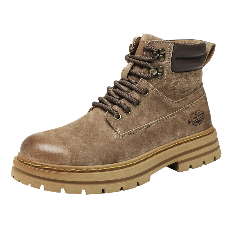 Men's Genuine Leather Combat Boots – Durable Military Tactical Work Boots