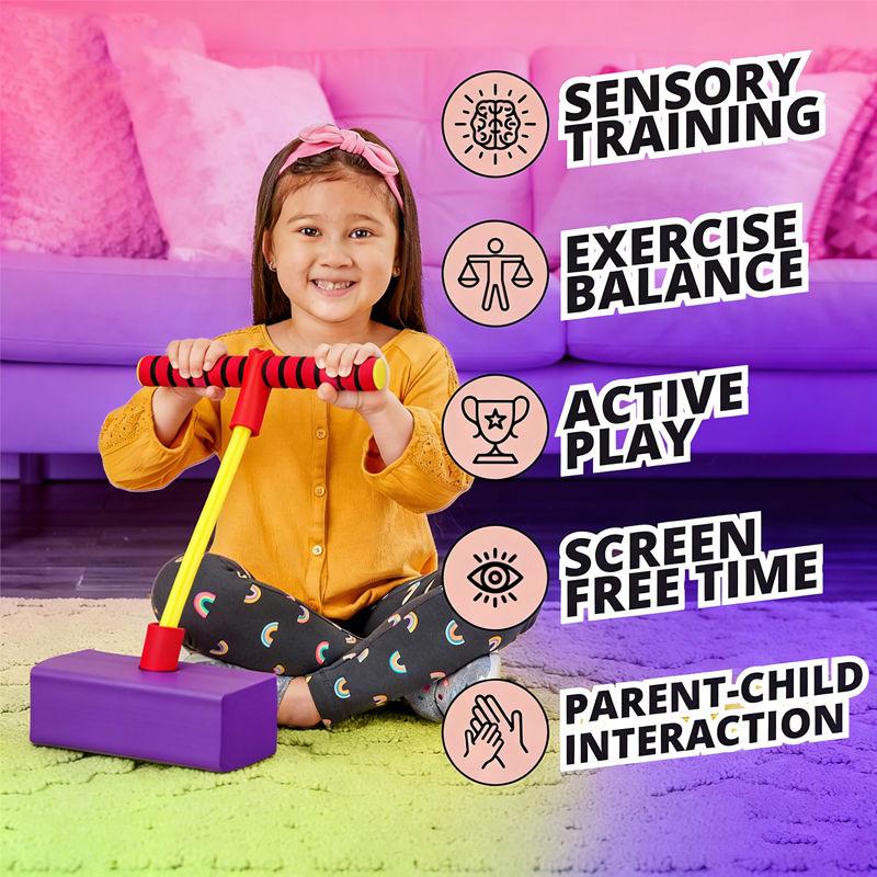 Kids Pogo Stick Jumper with Squeaker