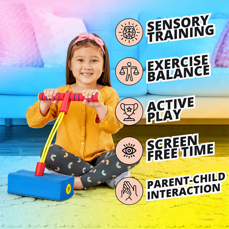 Kids Pogo Stick Jumper with Squeaker