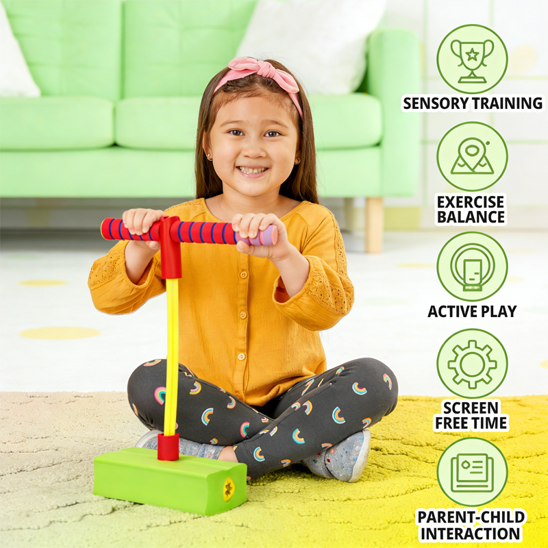 Kids Pogo Stick Jumper with Squeaker