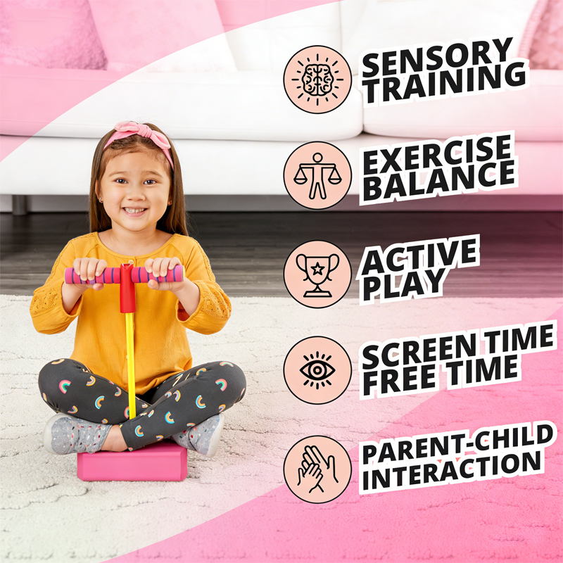 Kids Pogo Stick Jumper with Squeaker