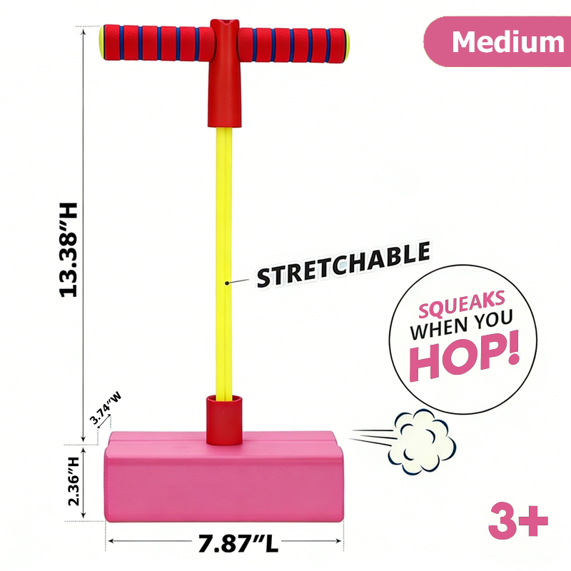 Kids Pogo Stick Jumper with Squeaker