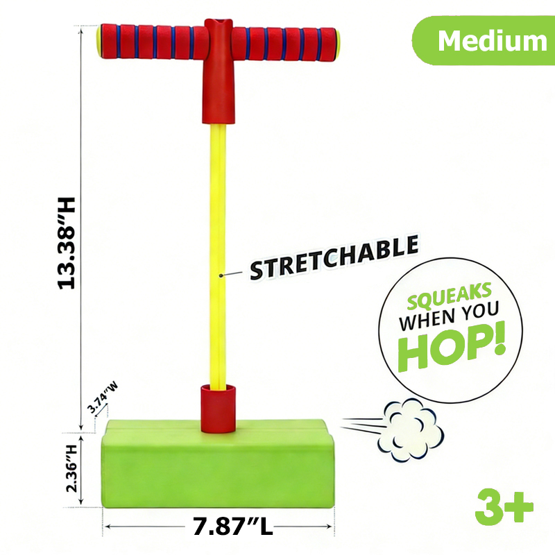 Kids Pogo Stick Jumper with Squeaker