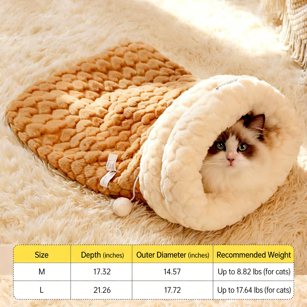 Warm Winter Pet Sleeping Bag