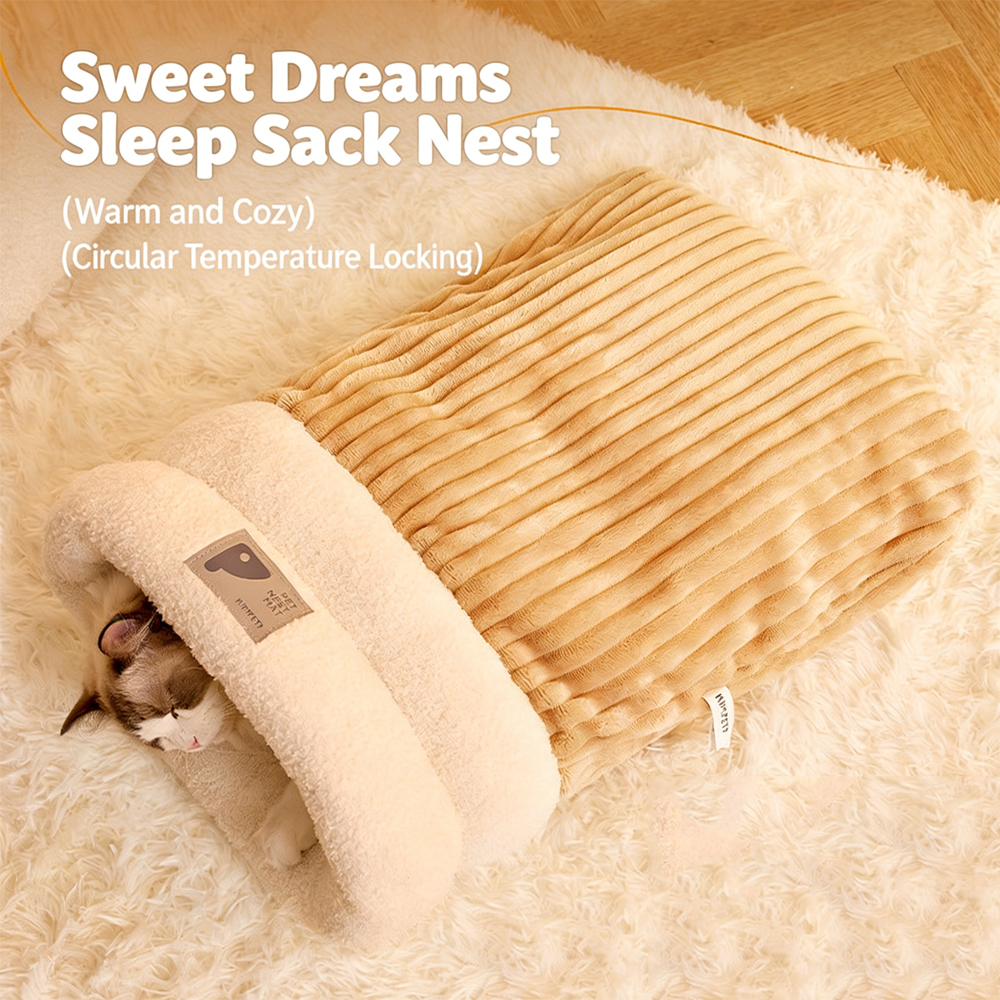 Warm Winter Pet Sleeping Bag