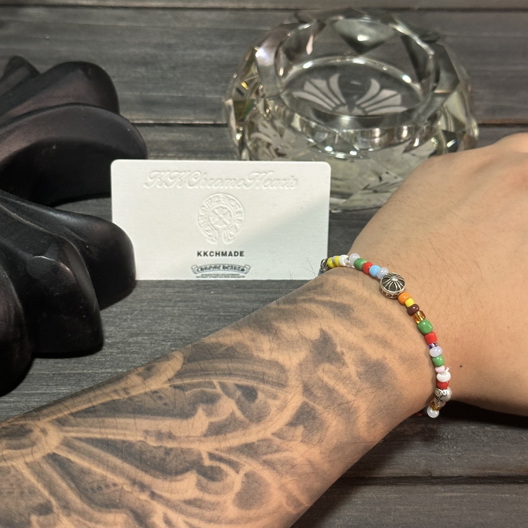 Hot Selling Candy Glass 5-Bead Bracelet