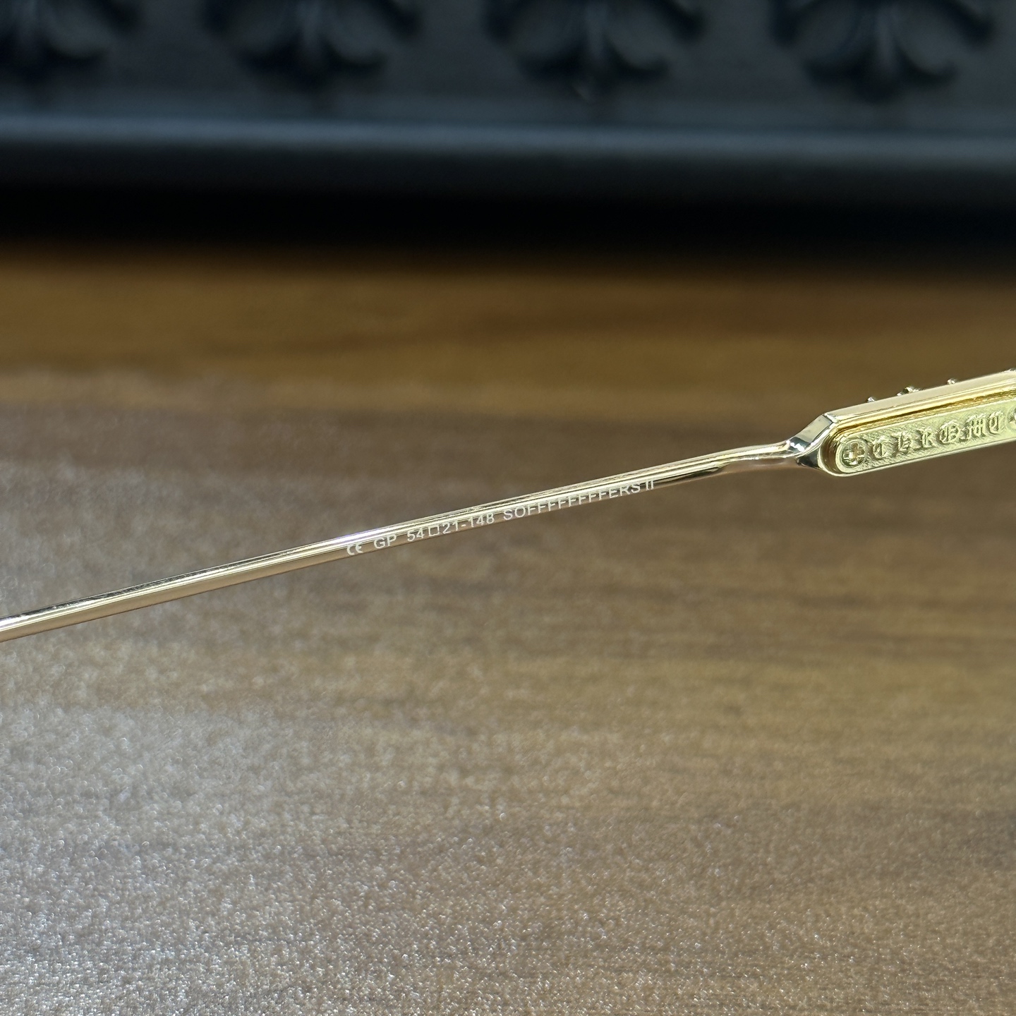 CH Rimless Gold-Wire Glasses, Model: SOFFFFFFFFERS IISize: 54-21-148