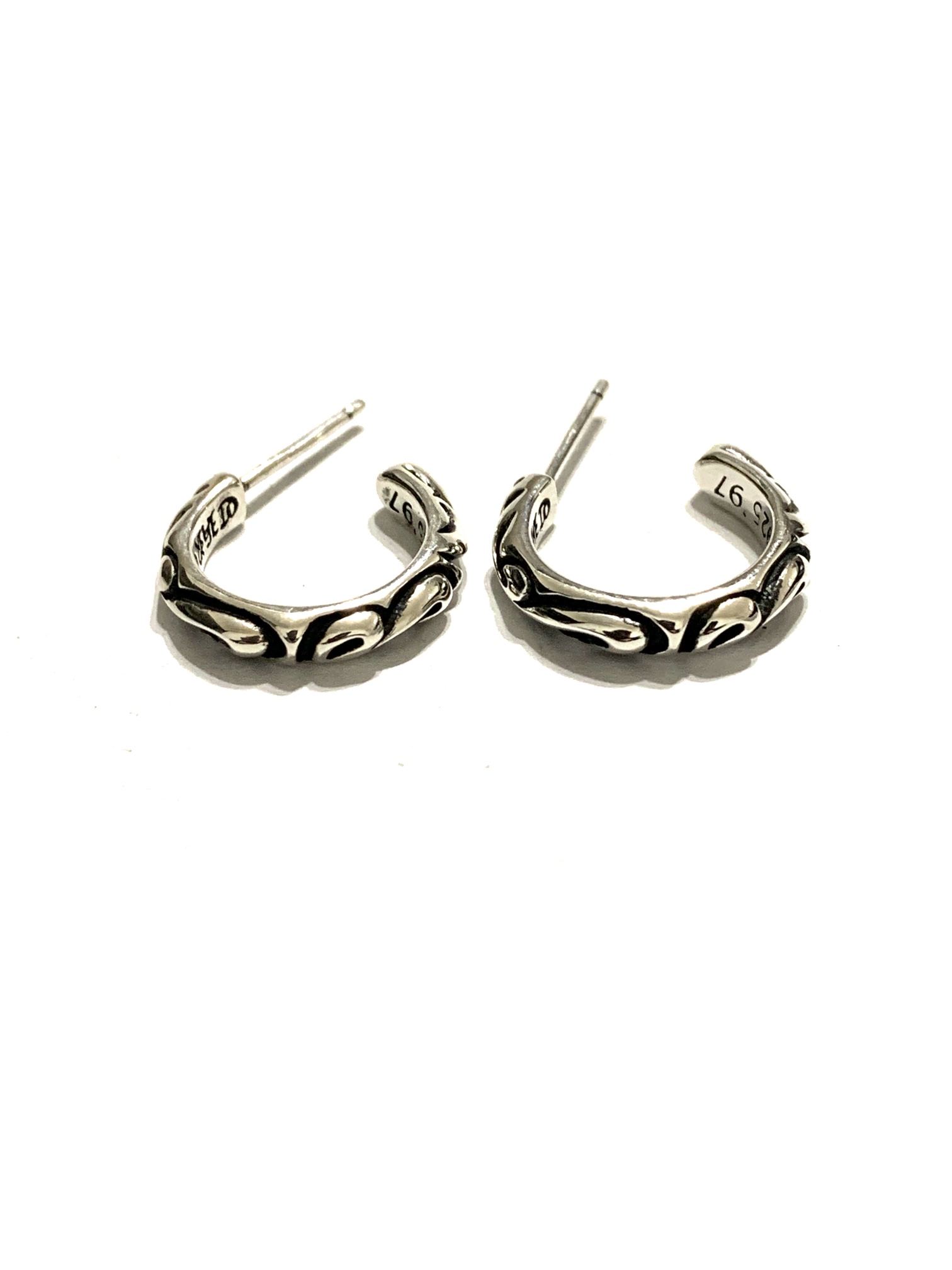 Chrome Hearts earrings - studs + clip-on + dangling earrings