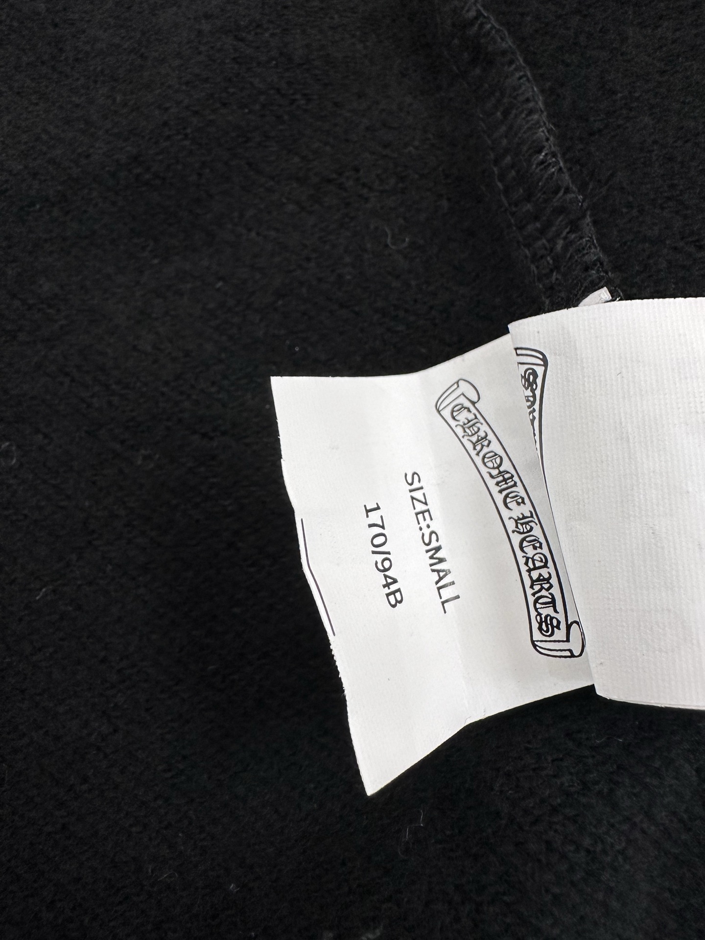 Chrome Hearts Black Handcrafted Double-Arm Vine-Patterned Leather Sweatshirt JacketSizes: XS-XLHardware: White Brass Plated Silver/925 Silver