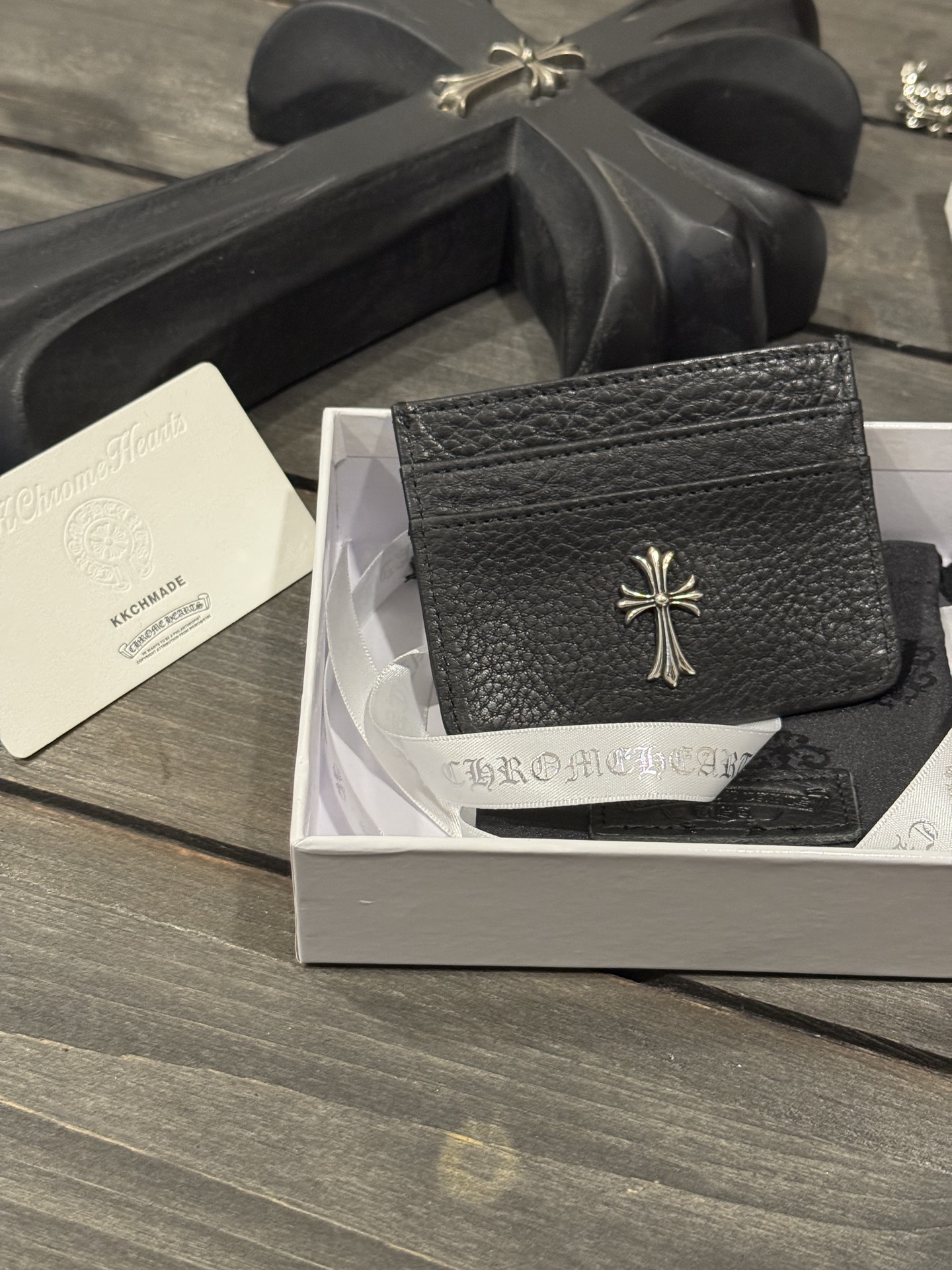 Customer order 🔝 Cross scroll card holder