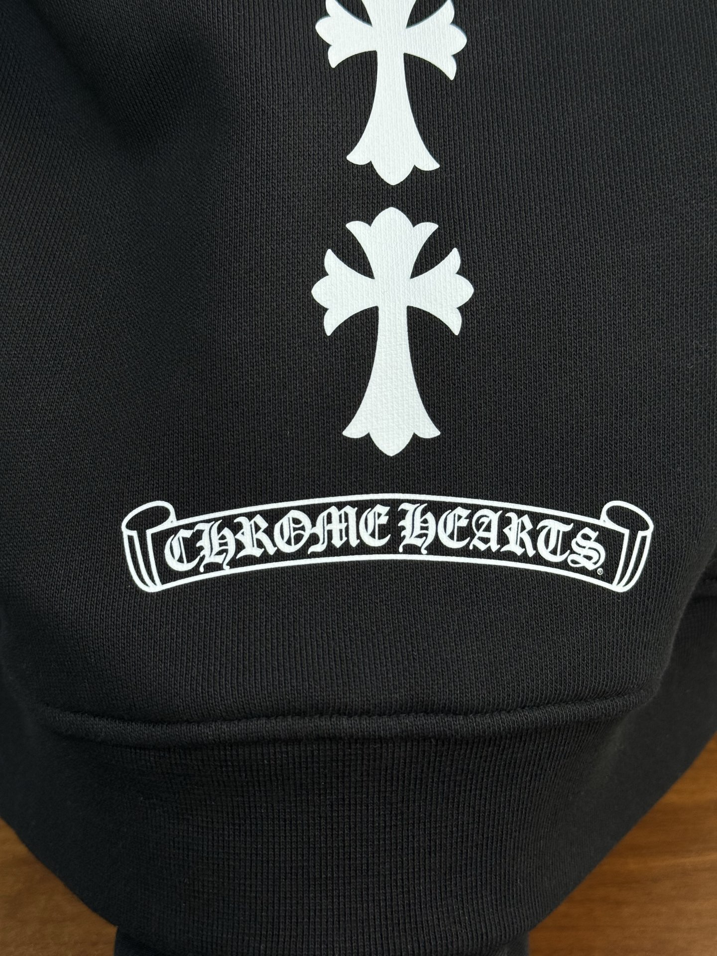 Chrome Hearts Cross Print Zip-Up Sweatshirt/HoodieSizes: S M L XL
