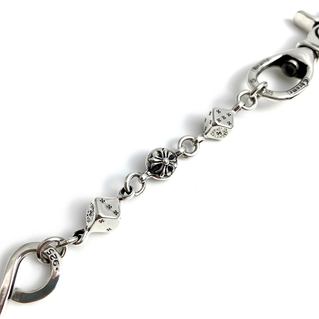 Chrome Hearts Dice Chain Lobster S-Shaped Keychain