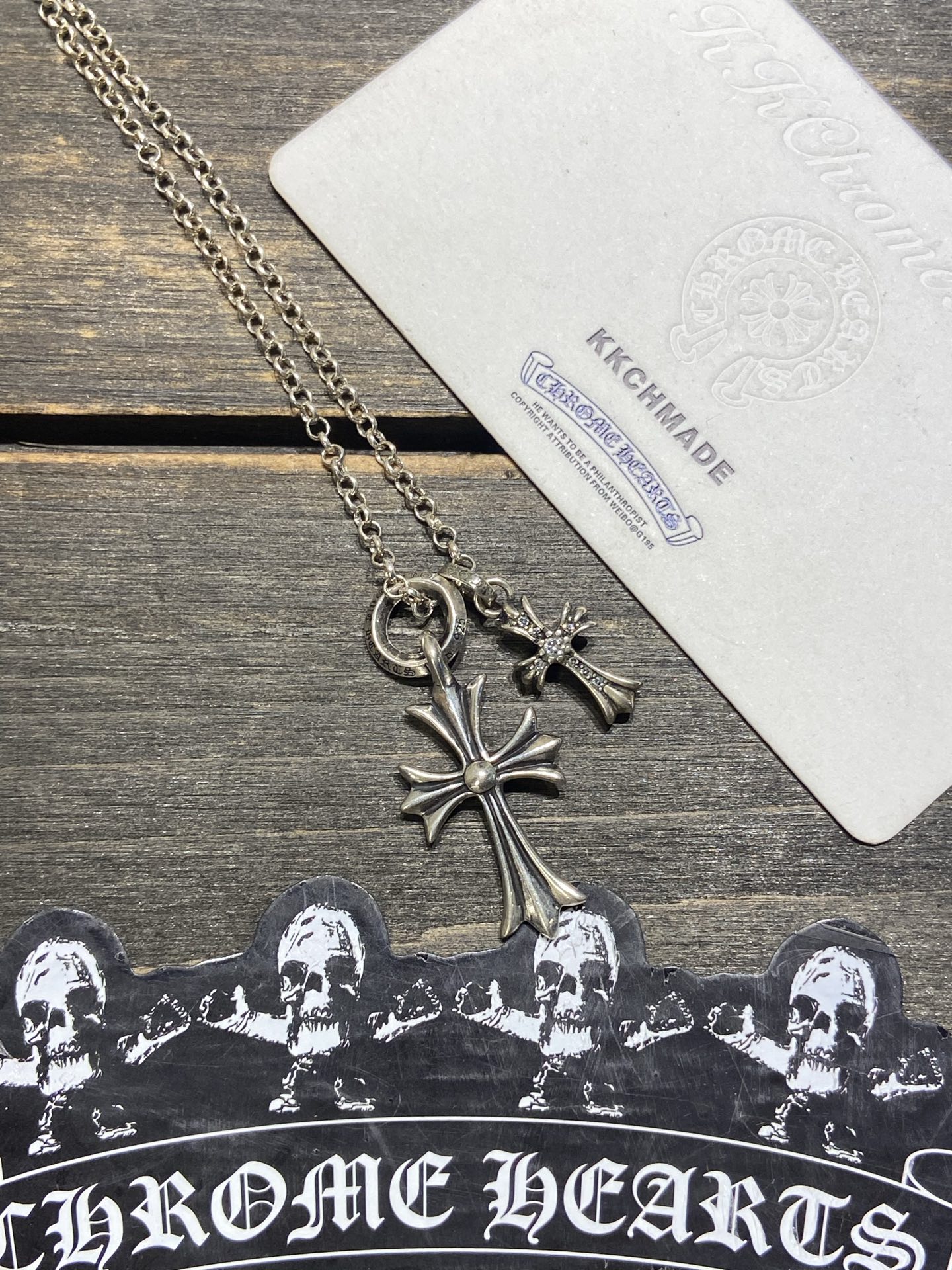 Single ring double cross - Restock available