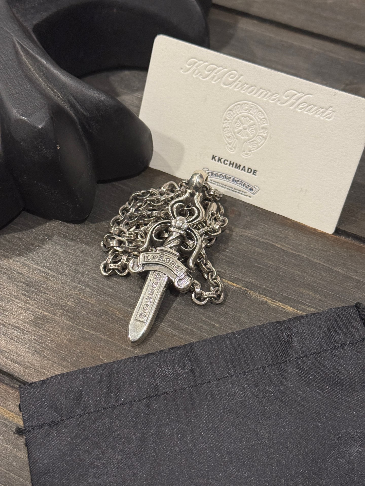 Customer order: Heavy-duty sword + PP letter chain