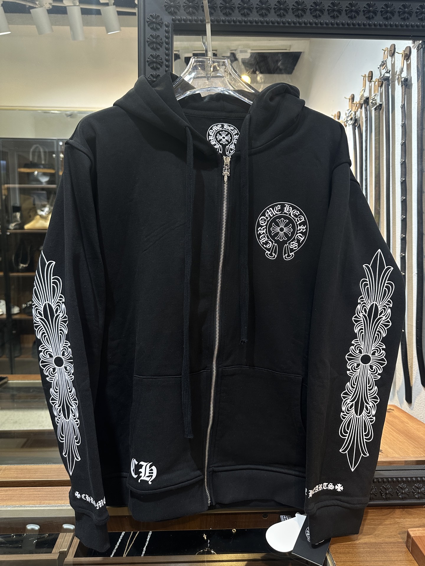 Chrome Hearts Los Angeles City Exclusive Zip-Up HoodieSizes S-XL