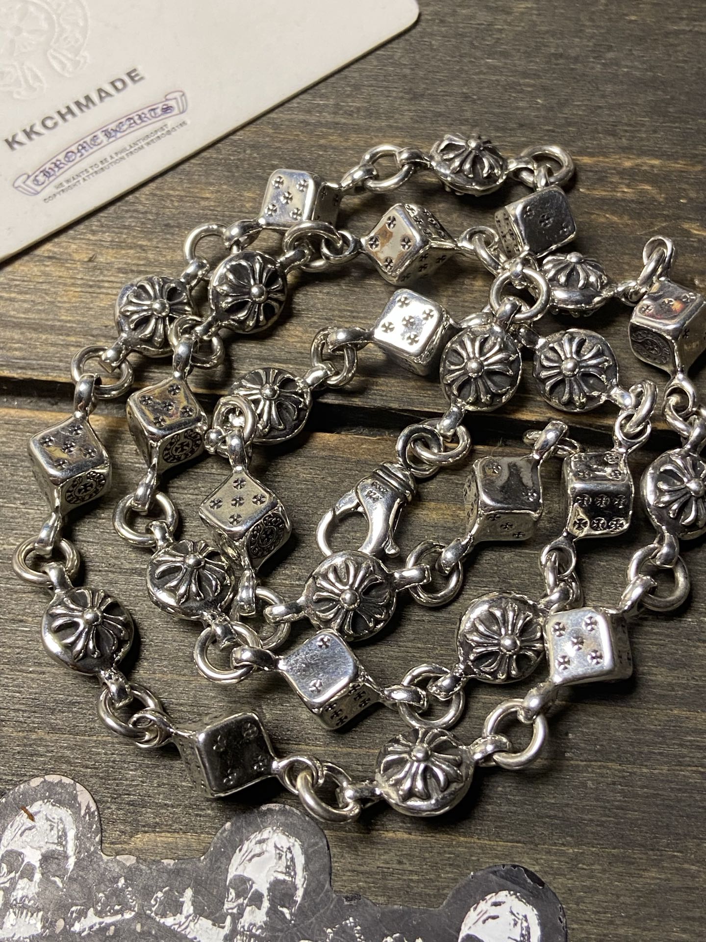 Customer order 🔝God of Gamblers Dice Necklace