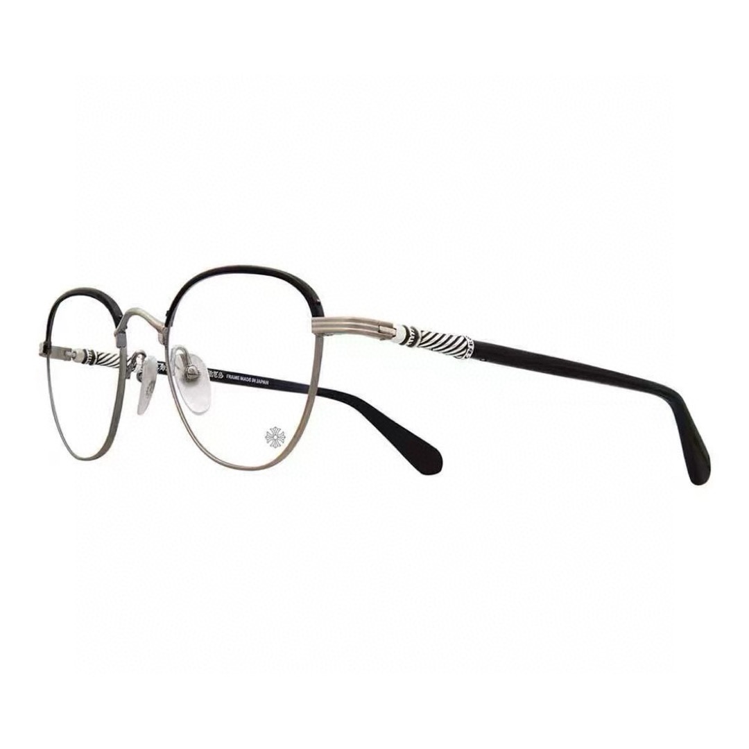 Chrome Hearts GAG EyeglassesExclusive silver version GAG eyeglasses, perfectly replicating details.We previously made a batch of silver version glasses, and recently some customers have been requesting them again.So we're making another batch!