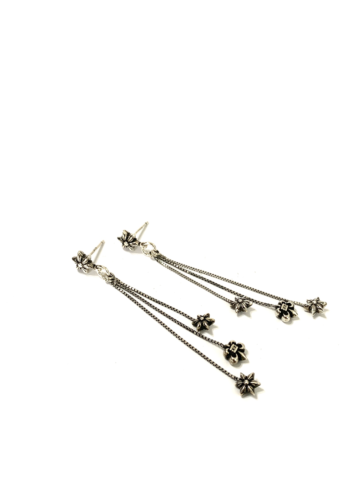 Chrome Hearts earrings - studs + clip-on + dangling earrings
