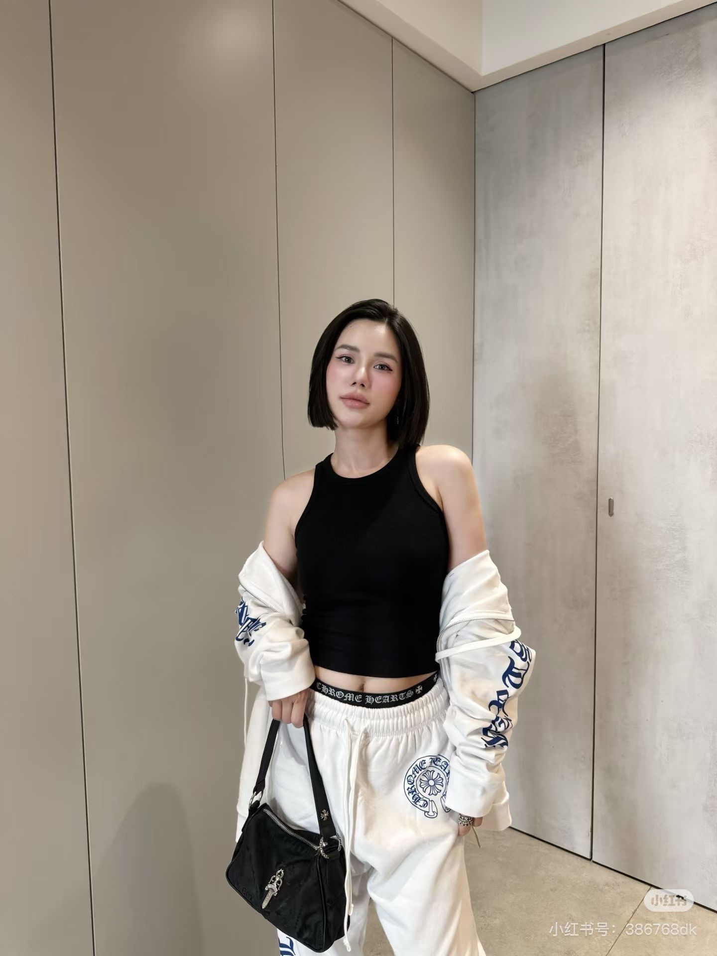 Chrome Hearts Blue Sanskrit SweatpantsSize: S-L