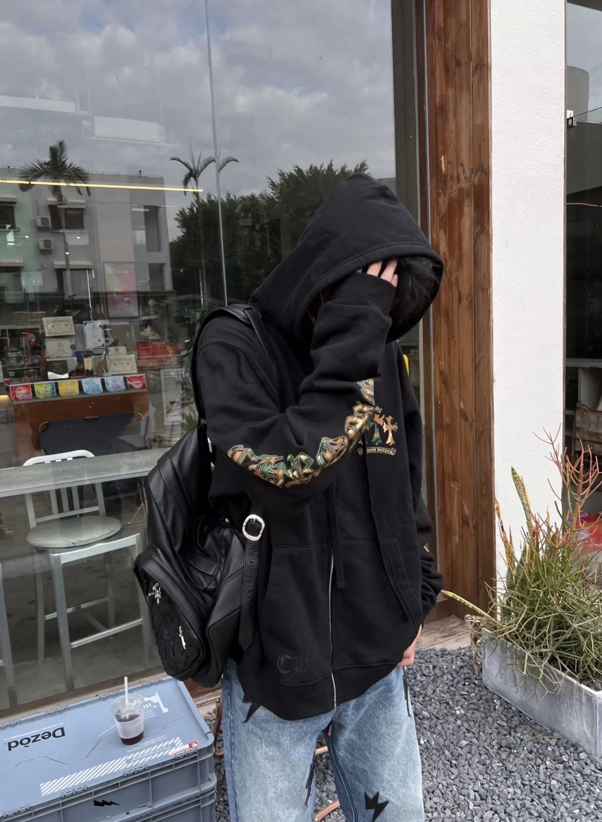 Chrome Hearts Camouflage Horseshoe HoodieSize: S M L XL