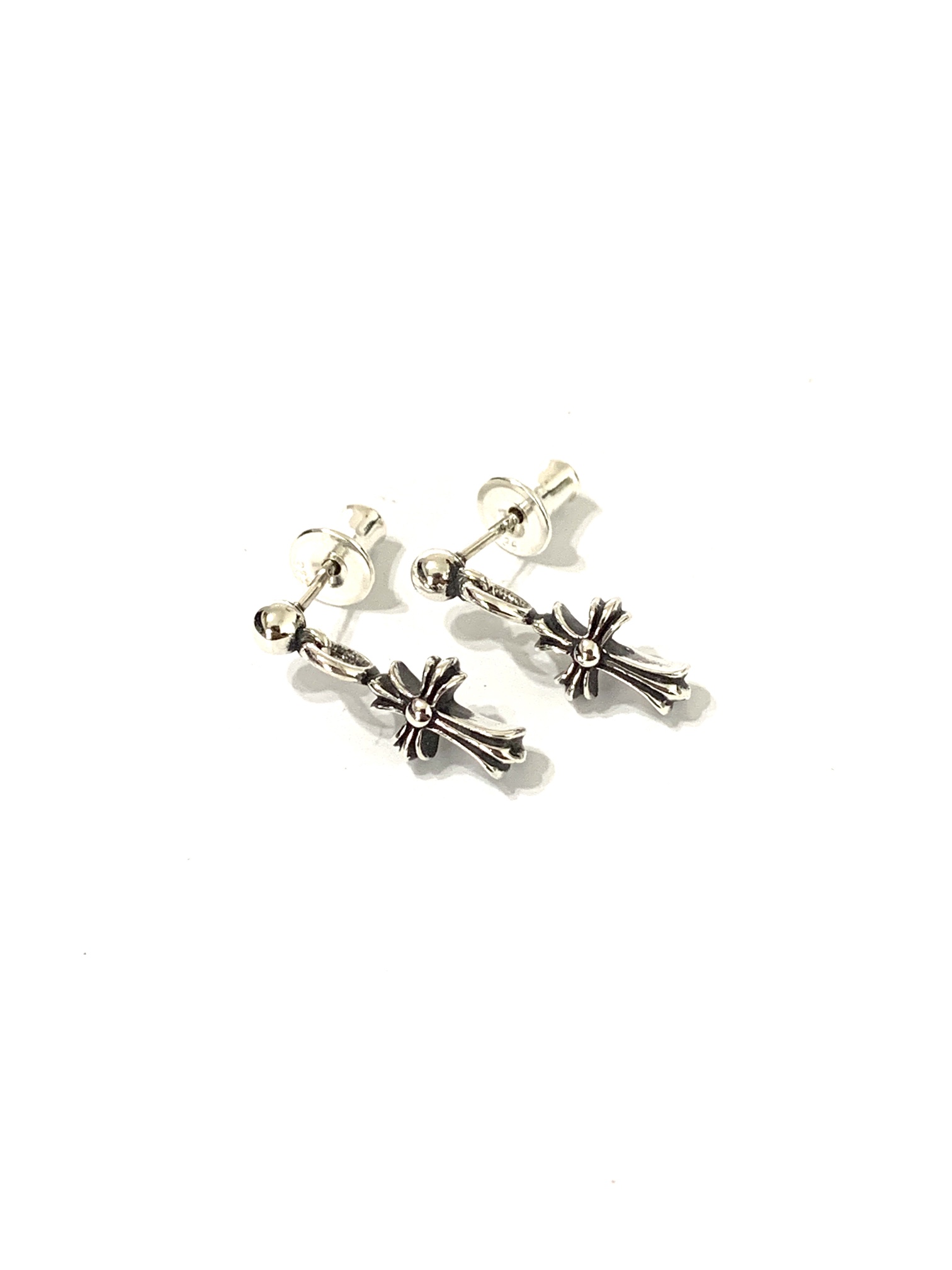 Chrome Hearts earrings - studs + clip-on + dangling earrings