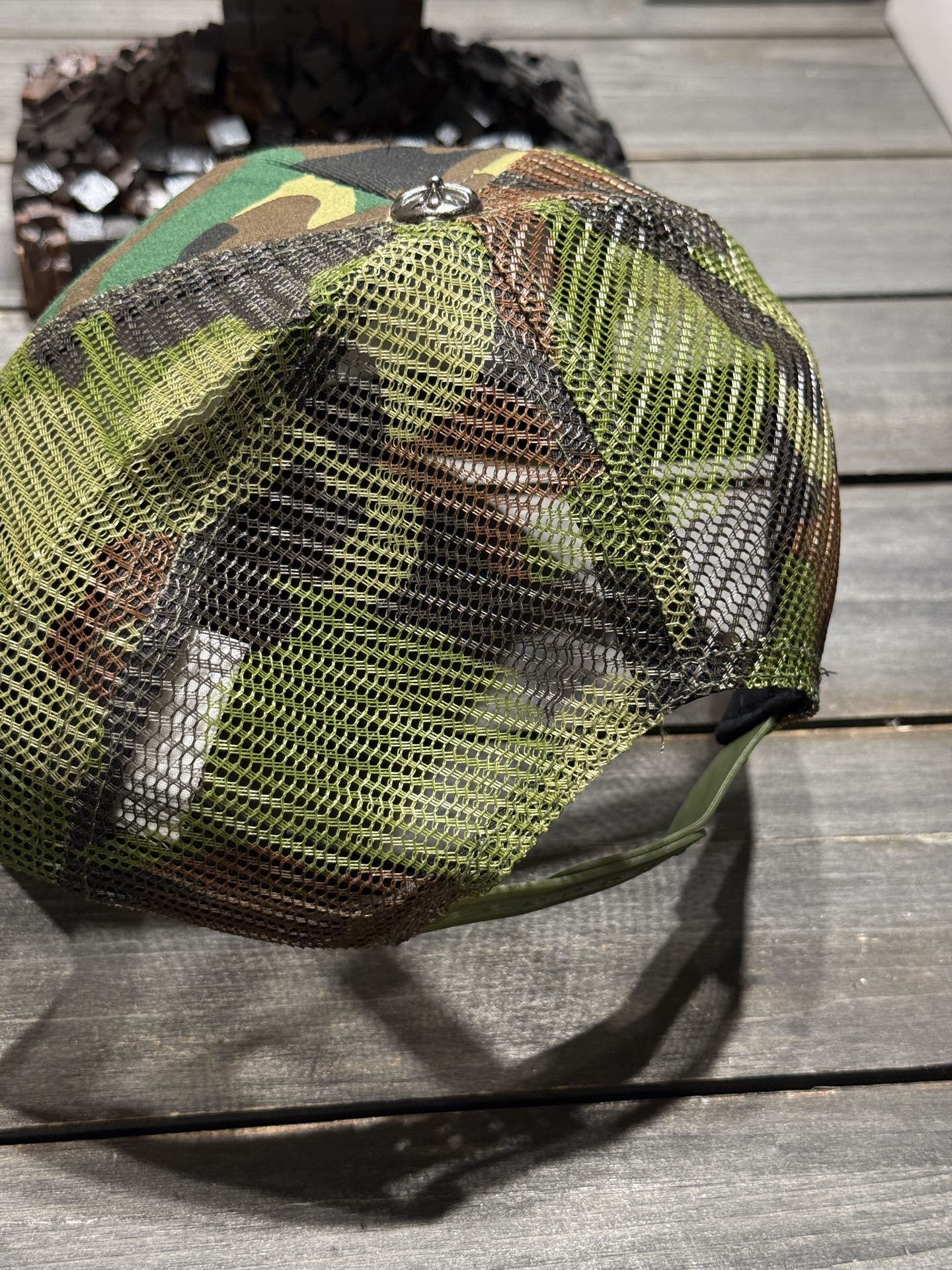 Customer order 🔝 Limited edition pentagram camouflage baseball cap