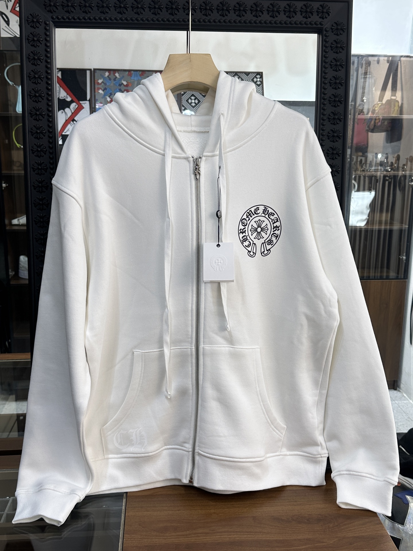 Chrome Hearts LasVegas City Exclusive Zip-Up HoodieSizes: S M L XL