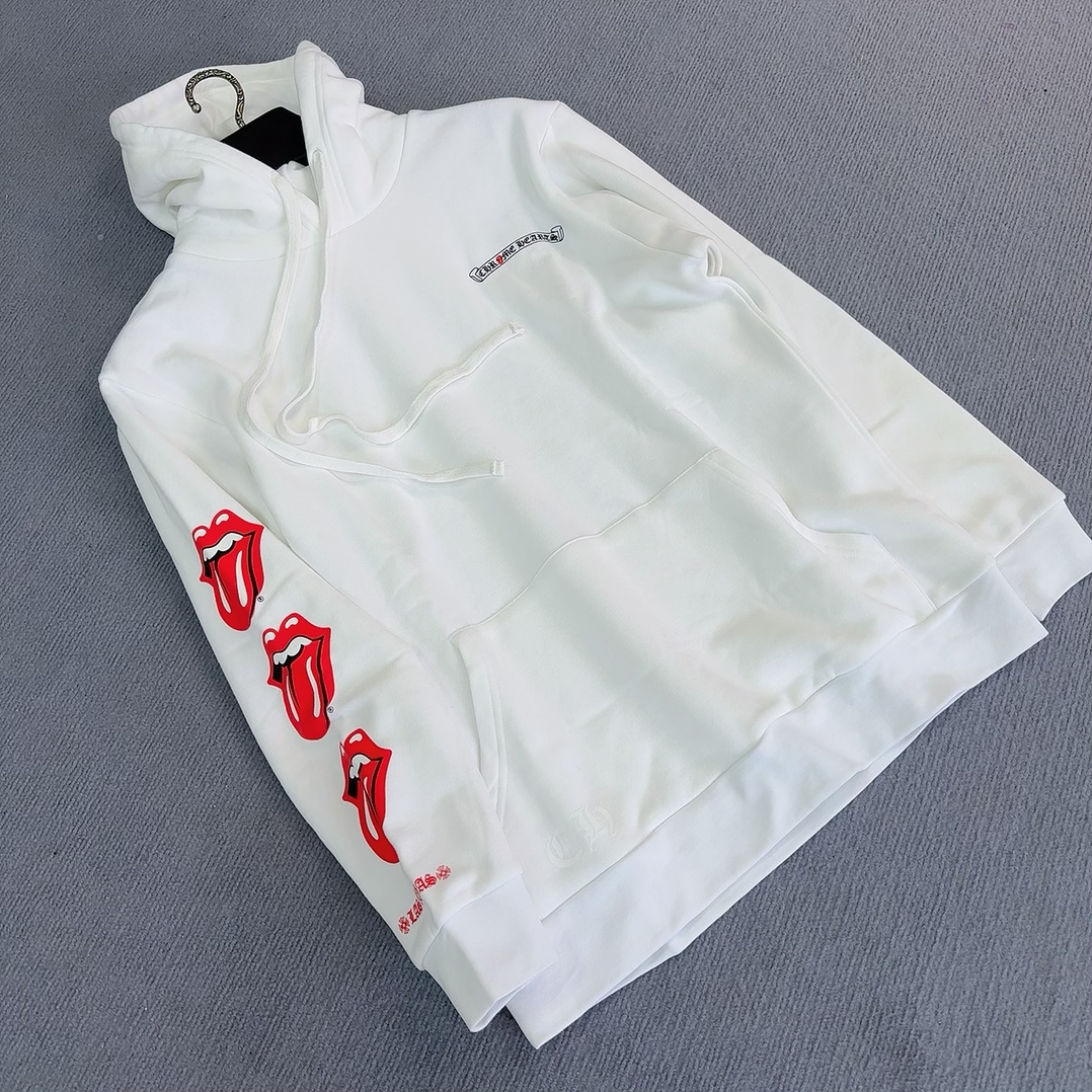 Chrome Hearts' latest CH X RollingStone Las Vegas limited edition hoodie/sweatshirt. Made with 42-count 380g pure cotton fleece, featuring imported ink printing for a three-dimensional effect. Perfectly customized for your needs!Sizes: S M L XL