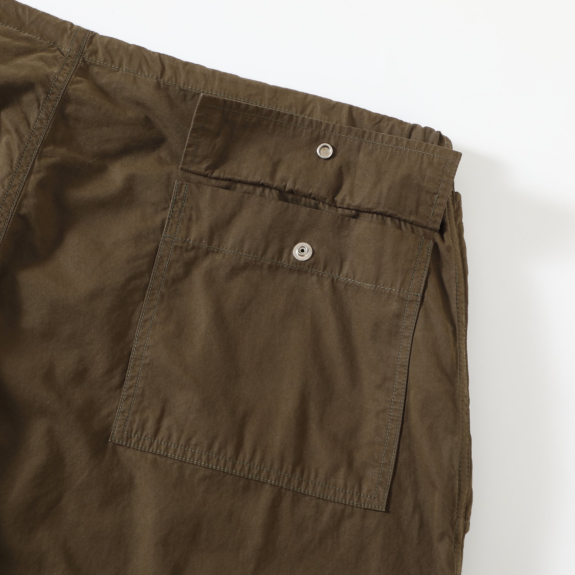 CH Chrome Hearts 24ss Drawstring Wide-Leg Paratrooper PantsOriginal version purchased for over 20,000 RMB. Made of military green custom-dyed pure cotton fabric, 200g, thick and breathable. Sizes are the same as the original, only one size available