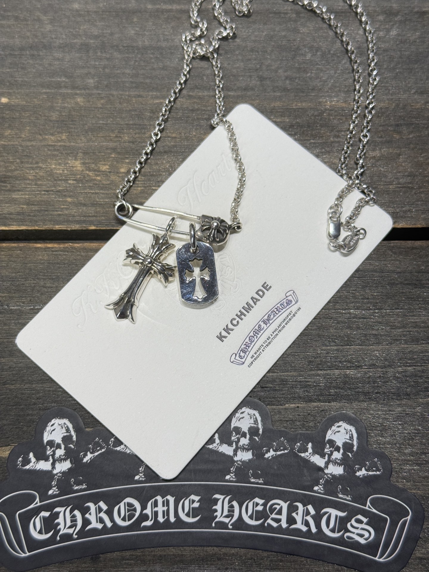 Brooch set (match any small pendant) In stock, ships immediately.