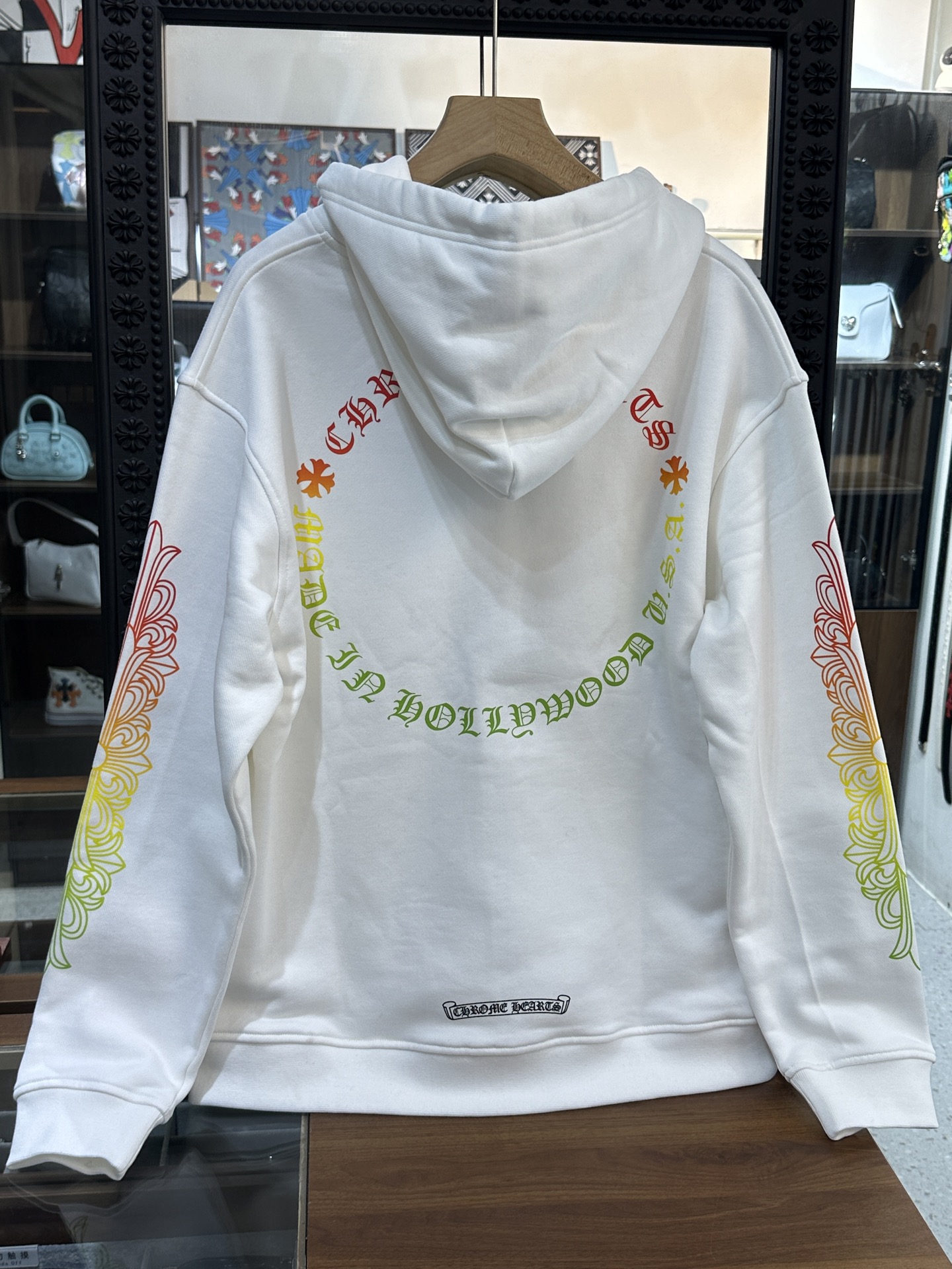 Chrome Hearts Double Floral Gradient Zip-Up HoodieSize: S M L XL