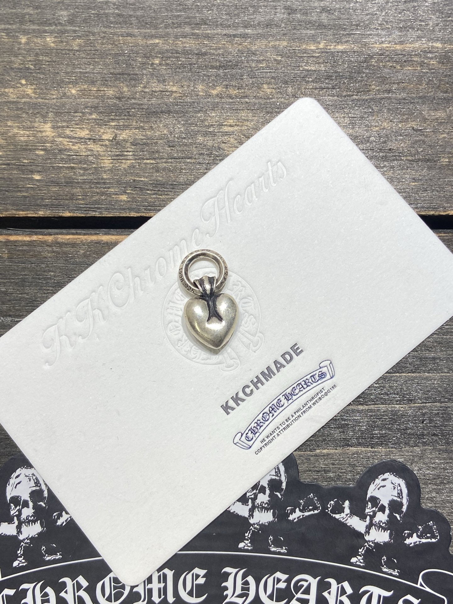 Customer order 🔝VVS full diamond vine heart pendant