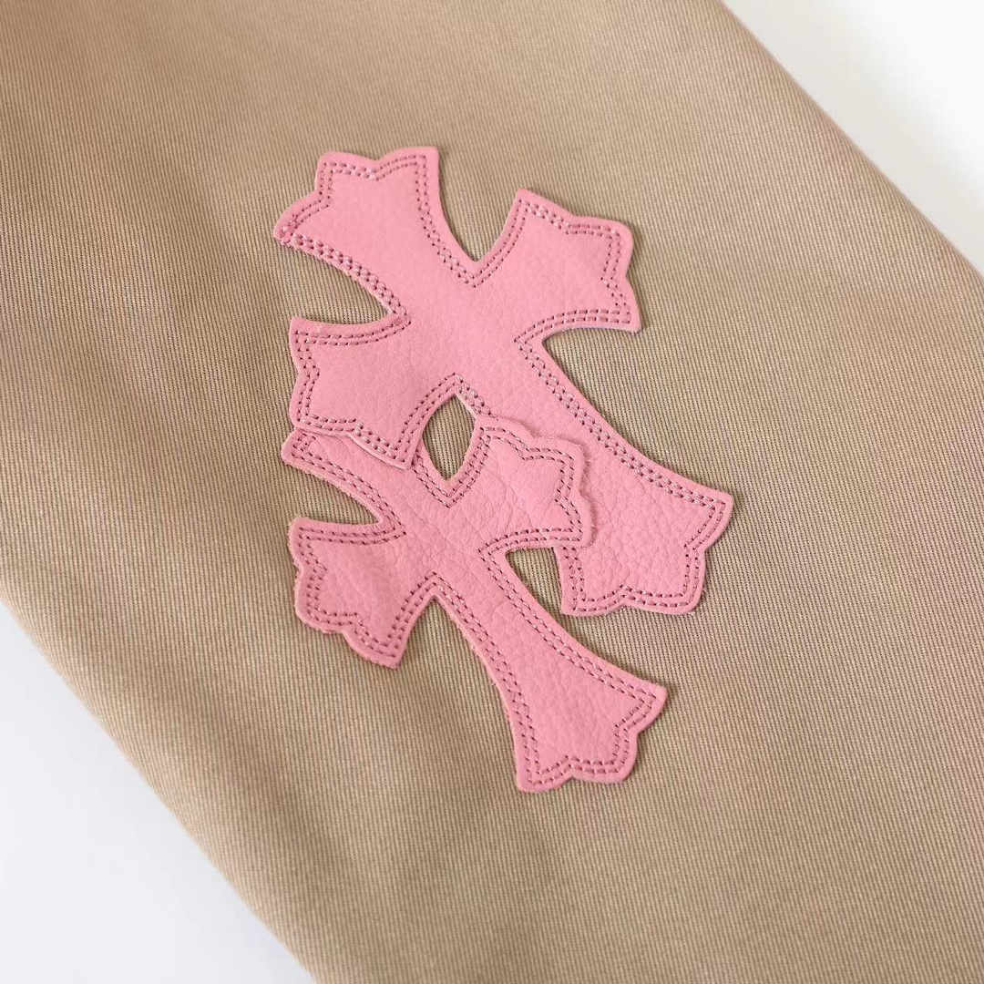 CH pink khaki checkered work jacket