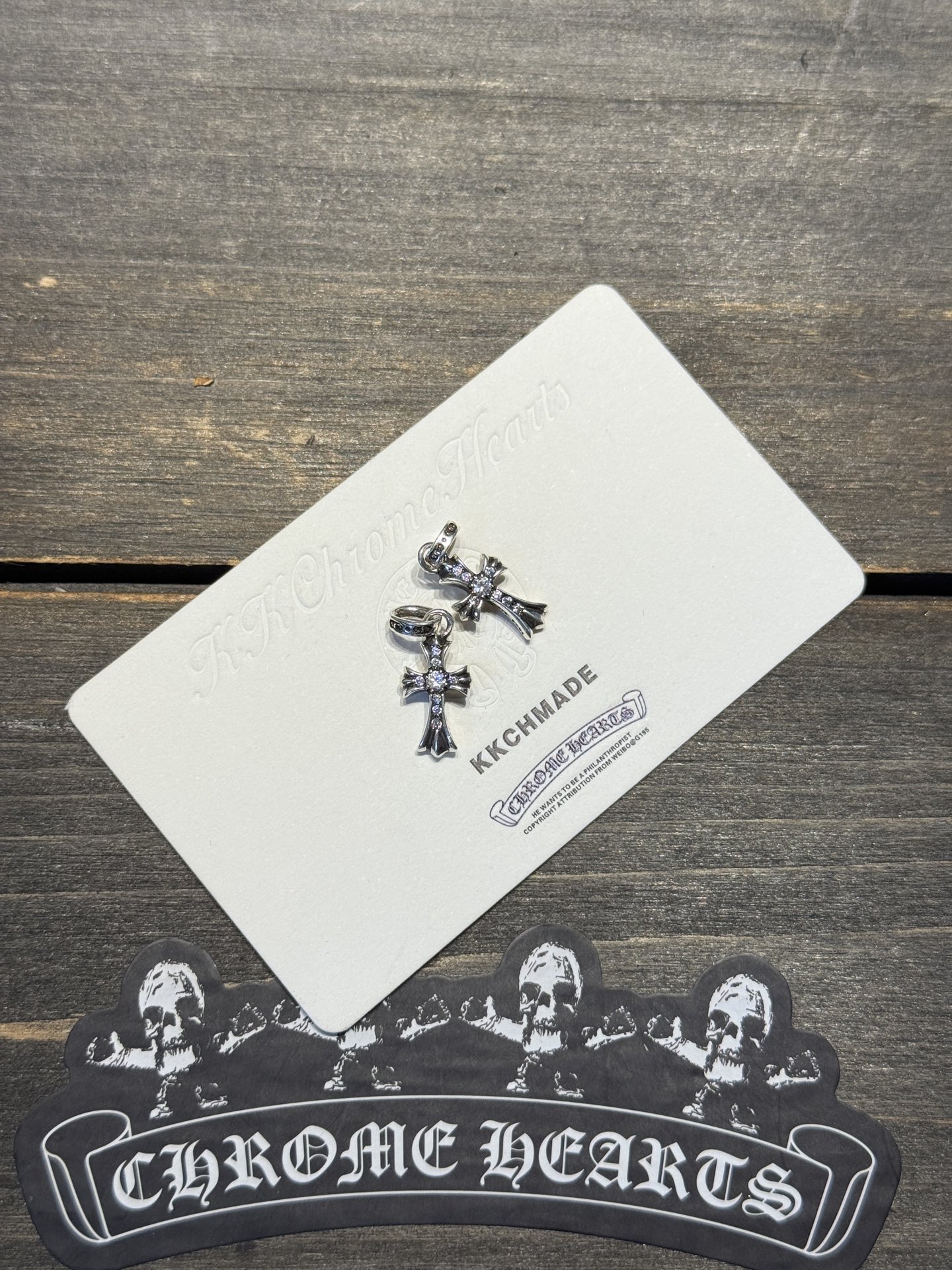 The latest redesigned sterling silver Babyfat pendant, fully diamond-encrusted, is currently the best available in China.