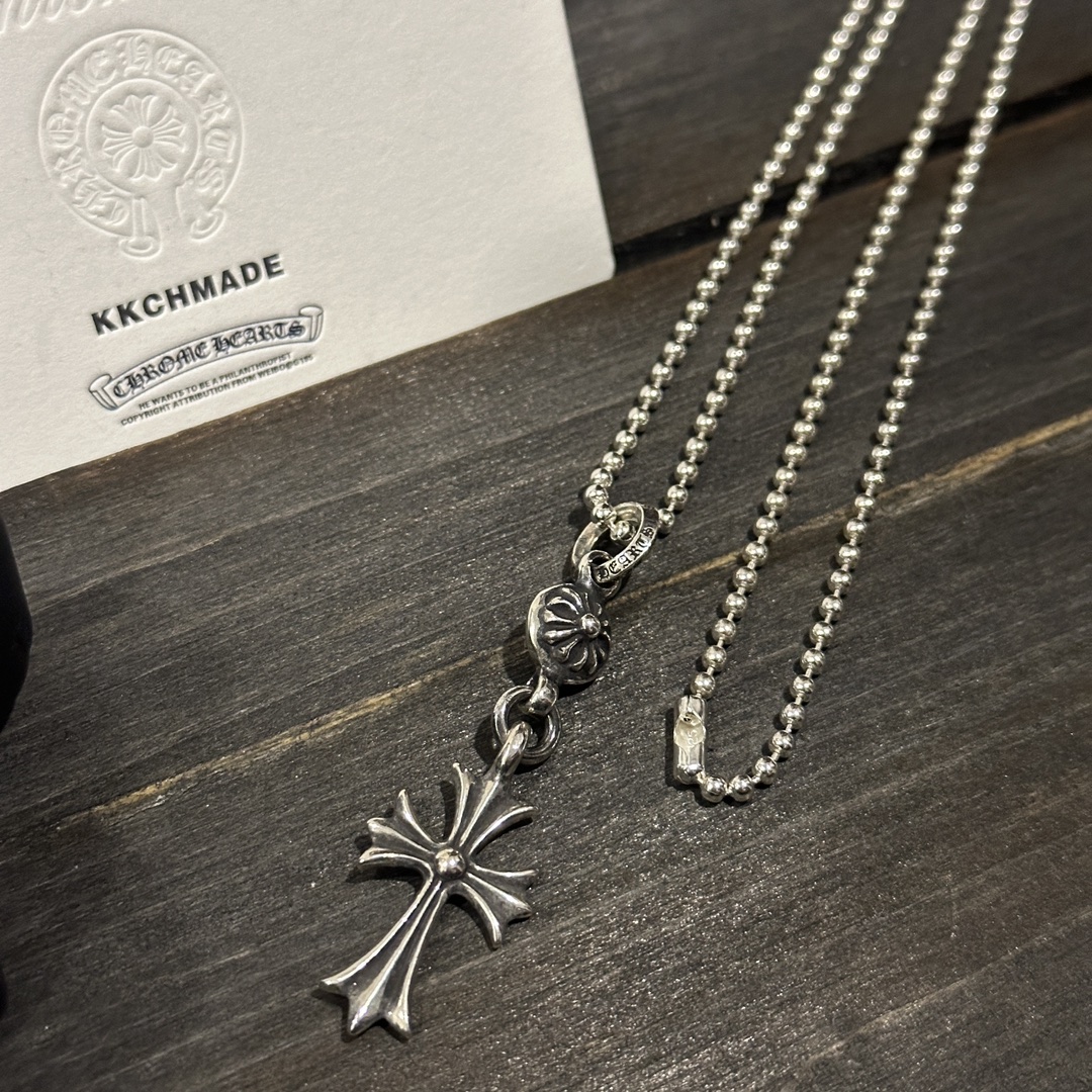 Customer order 🔝 Hot selling cross flower ball necklace