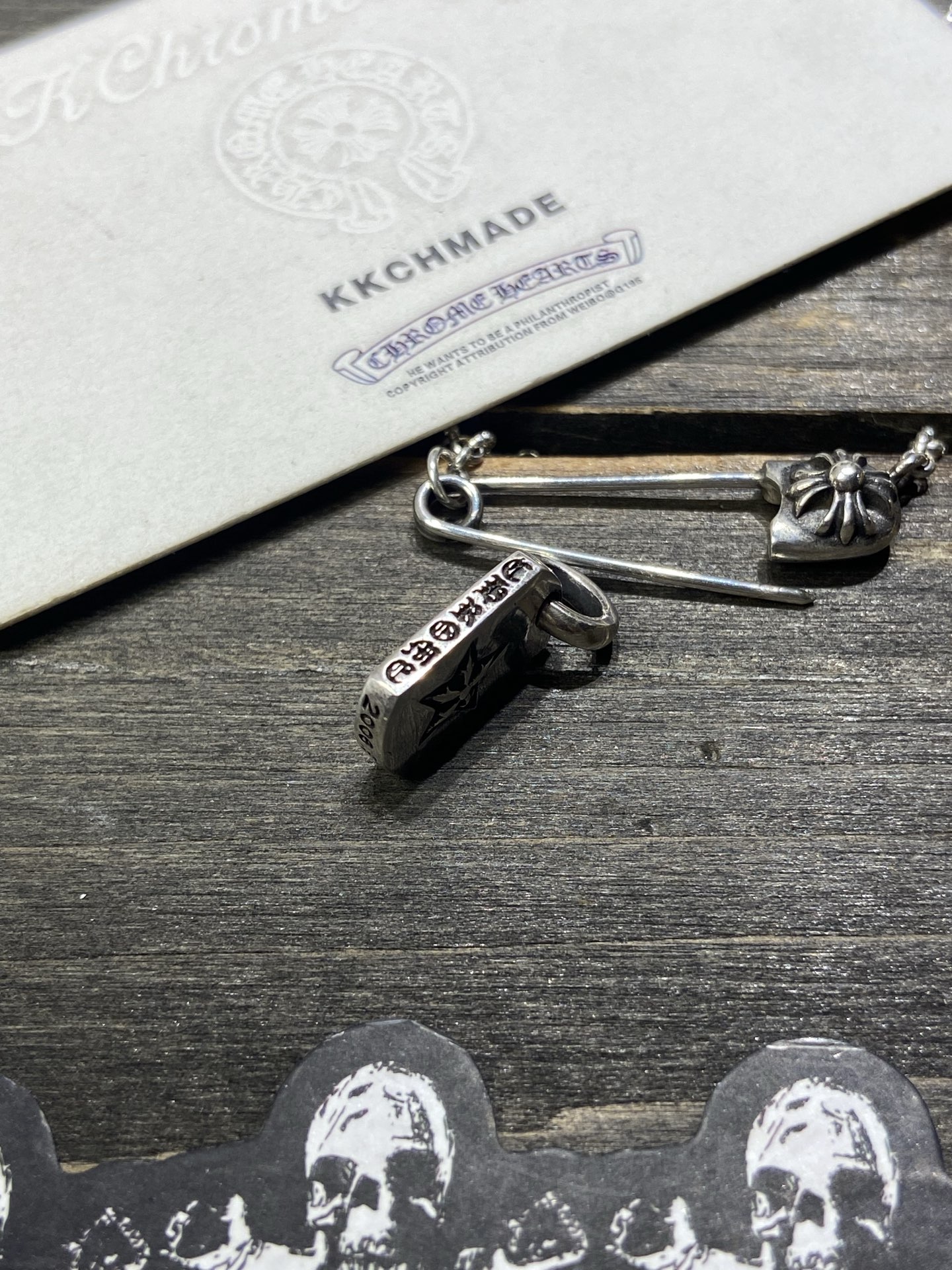 Six-pointed star mini military tag, in stock and ready to ship immediately.