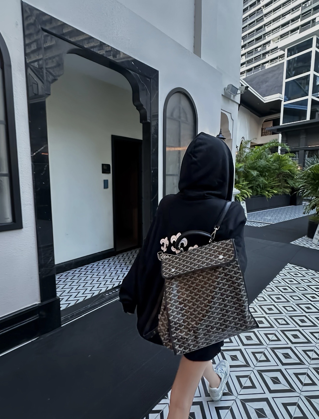 Chrome Hearts Scout Scroll Print Zip-Up HoodieSize: S M L XL