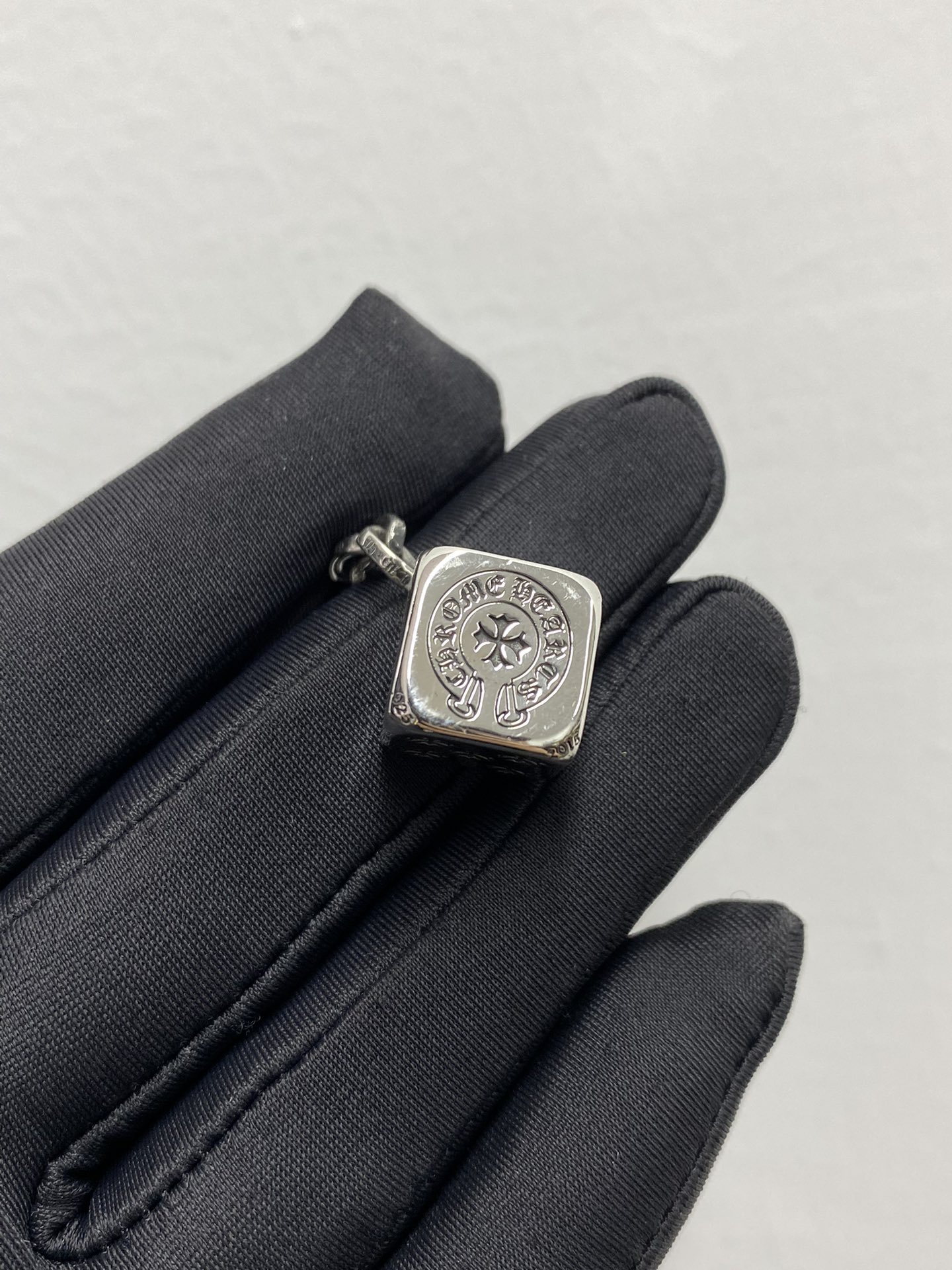 Dice Letter Chain Keychain