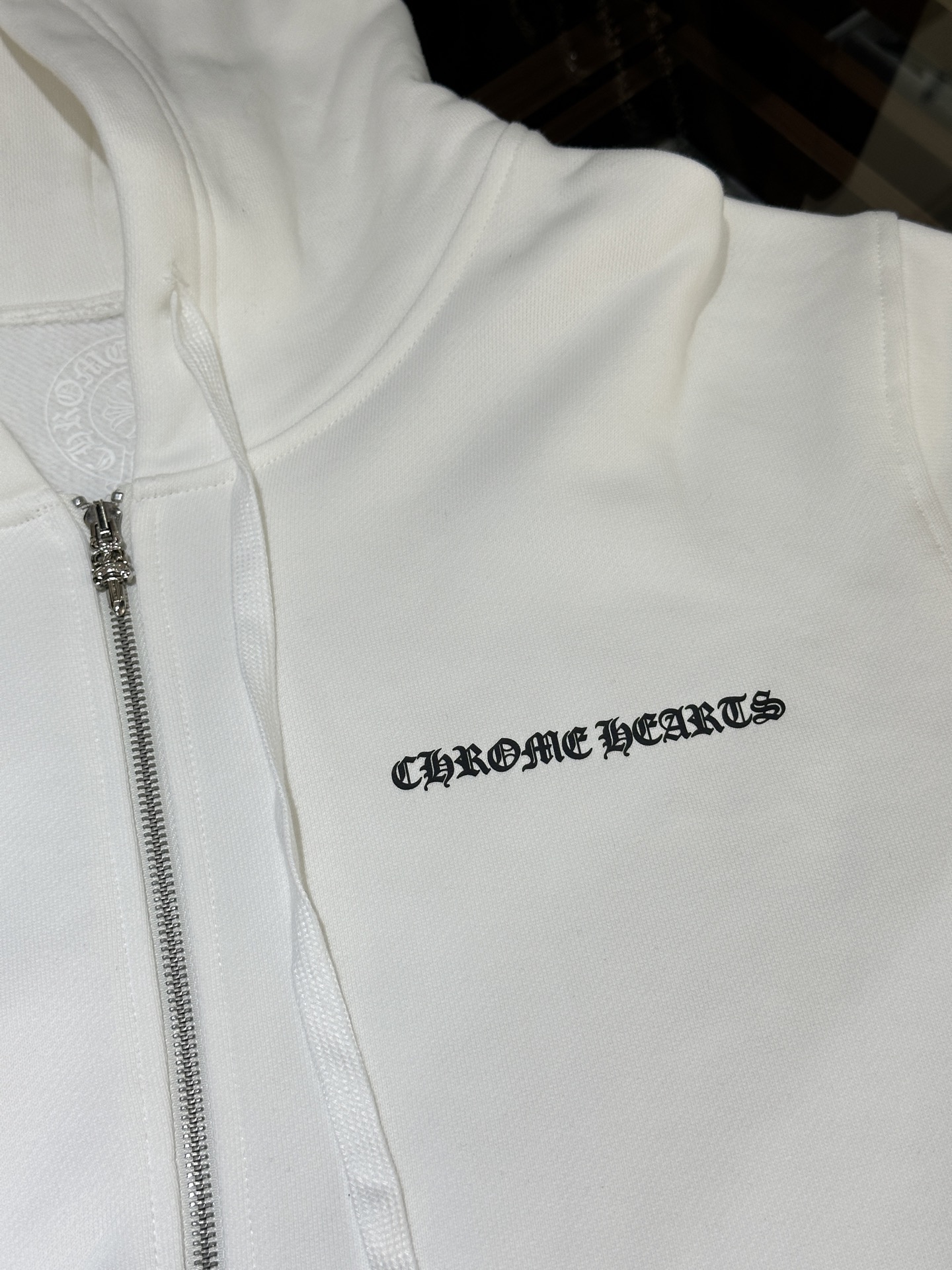 Chrome Hearts Malibu Limited Edition Cross-Patterned Horseshoe Thick Hooded SweatshirtSize: S M L XL