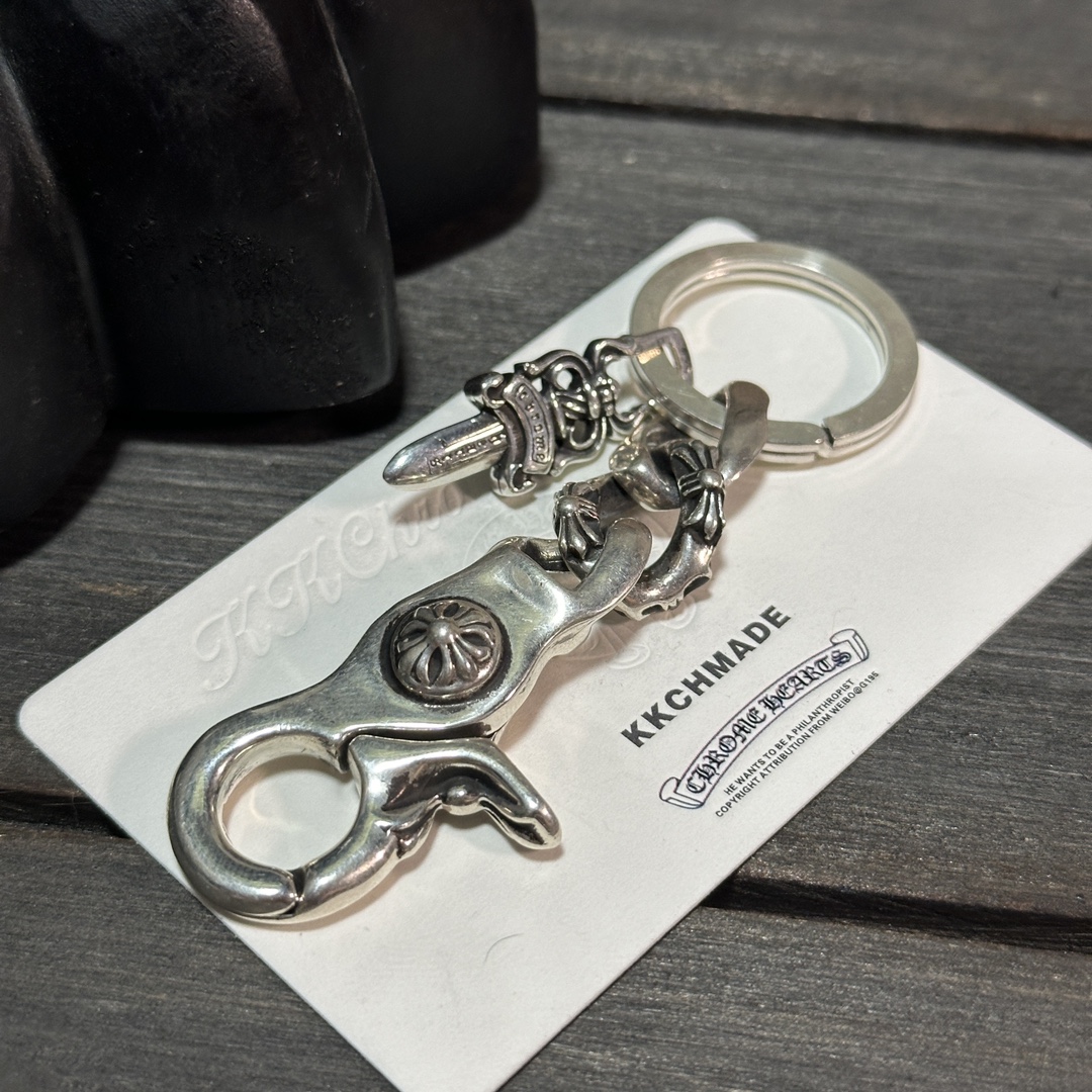 Customer order 📸 Half-flower lobster buckle sword keychain