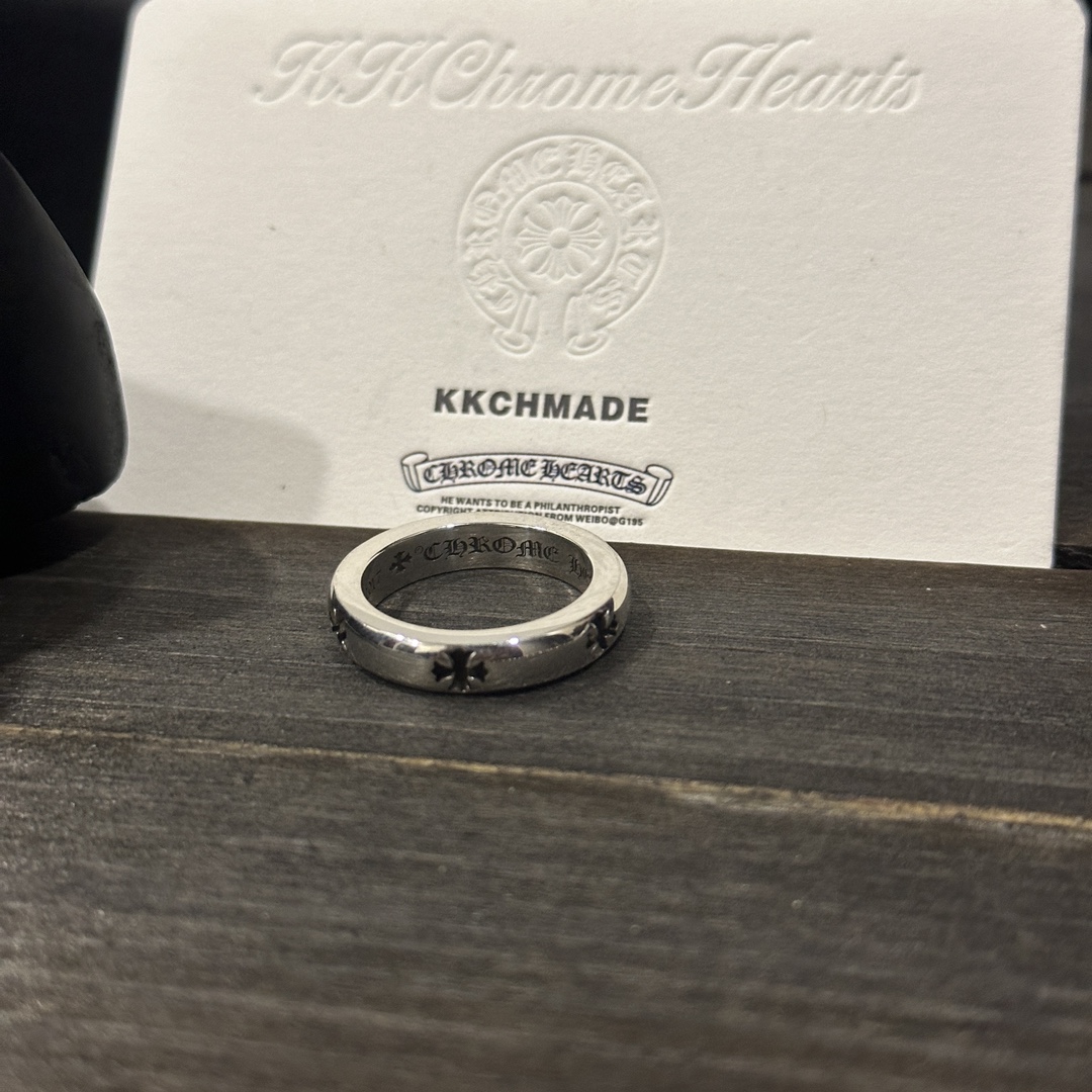 Ordered round cross flower ring, all sizes in stock.