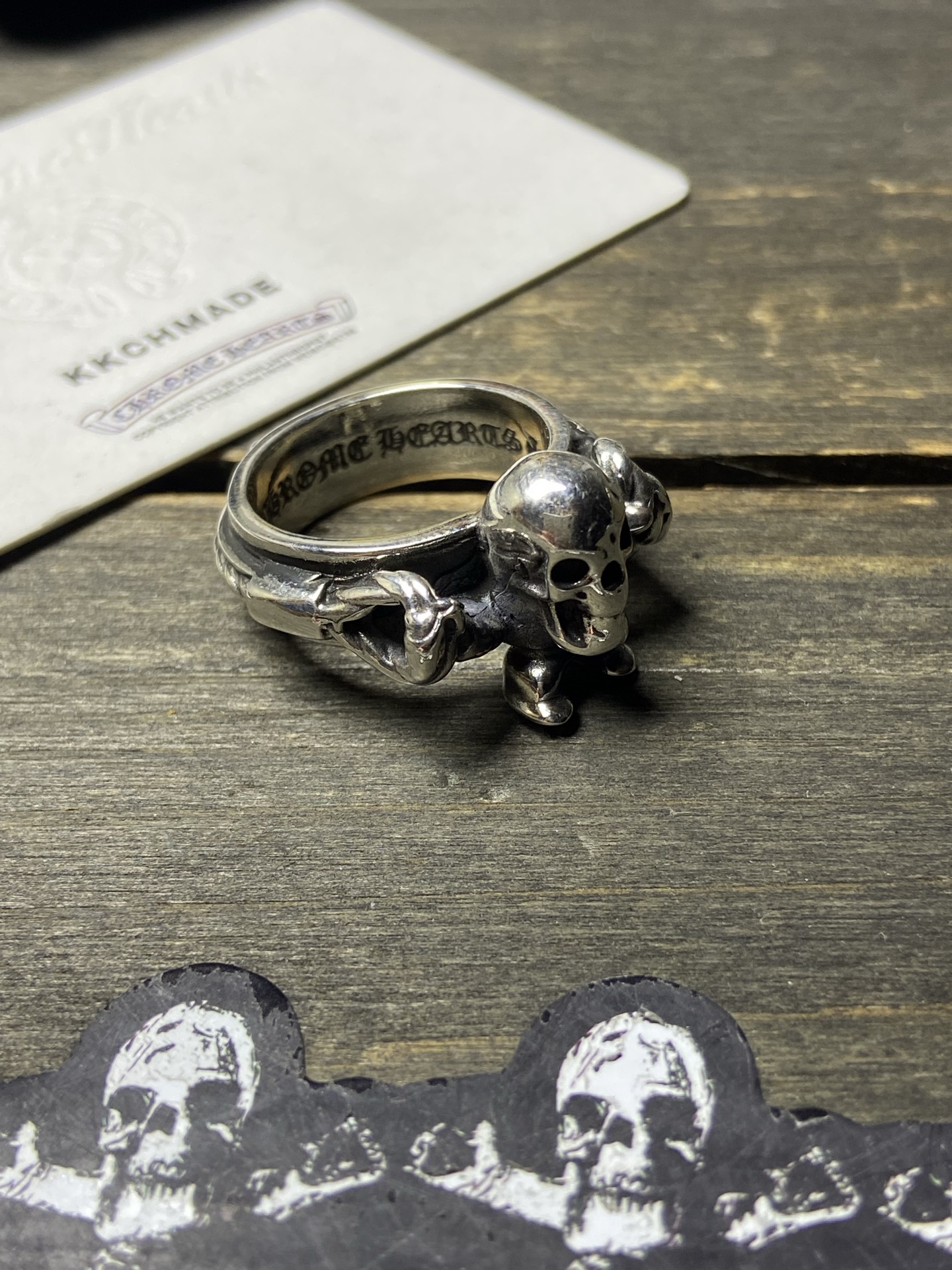 Customer order 🔝Foti Power Skull Ring